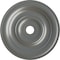 Ekena Millwork Jefferson Ceiling Medallion (Fits Canopies up to 5"), 26 1/2"OD x 3 5/8"ID x 1 1/2"P, Silver CM26JESLS - alternate 1